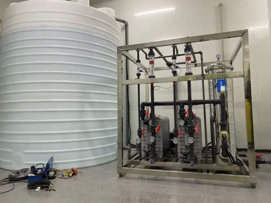 1000Lph Double Stages RO+EDI For Industry Water Filtration