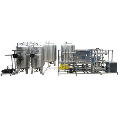 3000lph Two Stage RO Water Purification Machine For Underground Well Water