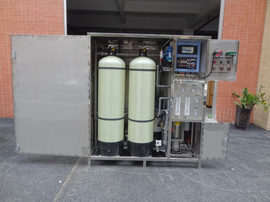 Optimized Design 1TPH 3xFRP Tanks Reverse Osmosis Water Plant