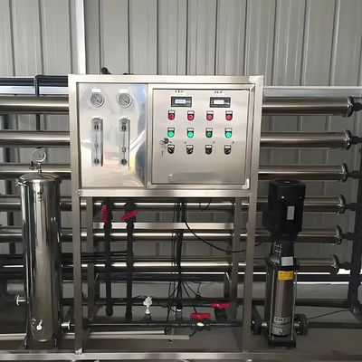 1TPH 2xSS304 Tanks Reverse Osmosis Water Plant For Commercial RO Pure Water Treatment
