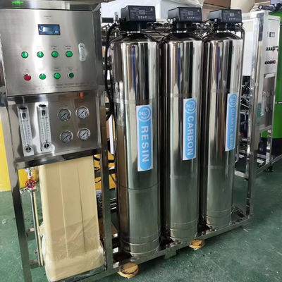 1TPH 3xSS304 Tanks Reverse Osmosis Water Plant For Sell Water