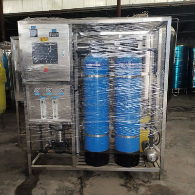 1.5tph 2xFRP Tanks Brackish Water Reverse Osmosis Water Plant For Farm Industry