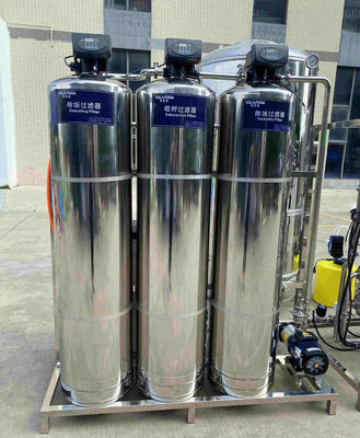 3000L/H SS304 Tanks Reverse Osmosis Water Treatment For Industrial
