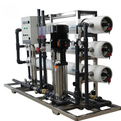 6TPH 7.9kW FRP Tanks Brackish Water Reverse Osmosis Water Plant