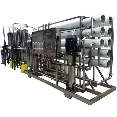 Customizable 10T/H TWO STAGE RO Purified Water System For Water Filtration