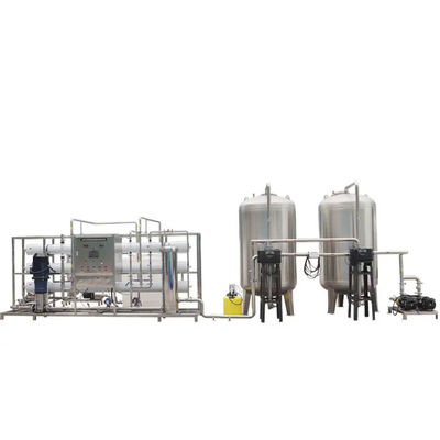 Customizable 10T/H TWO STAGE RO Purified Water System For Water Filtration