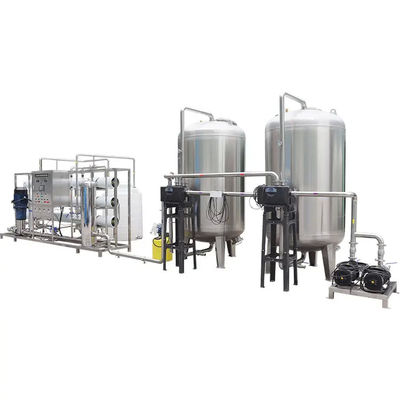 Customizable 10T/H TWO STAGE RO Purified Water System For Water Filtration