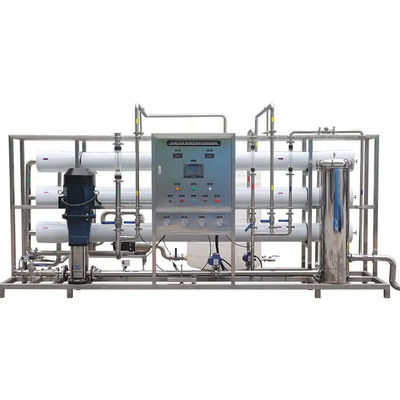 Customizable 10T/H TWO STAGE RO Purified Water System For Water Filtration