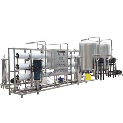 Customizable 10T/H TWO STAGE RO Purified Water System For Water Filtration