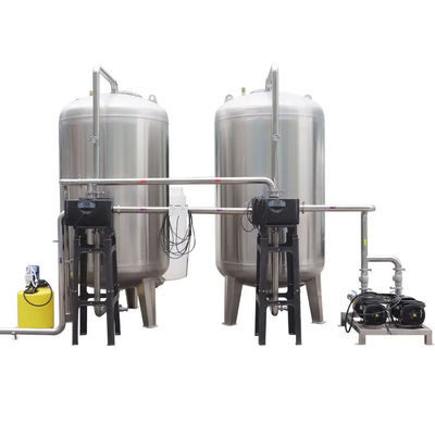Customizable 10T/H TWO STAGE RO Purified Water System For Water Filtration