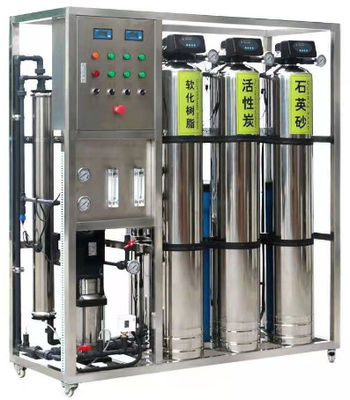 1TPH Saltwater Reverse Osmosis System With Durable SS304 Skid Mount