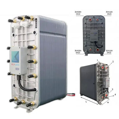 High Water Quality 300L/H EDI Module KXA Small EDI Series KXA-300L