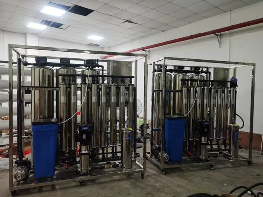 1.5TPH Brackish Water Reverse Osmosis Plant SS304 Skid 3.0kW Fast Lead Time 1.7kW-380-415V System Installation Power