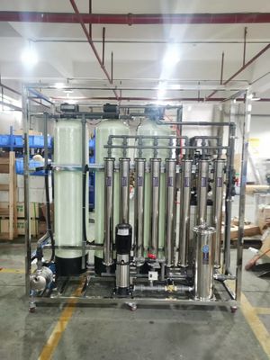 1.5TPH Brackish Water Reverse Osmosis Plant SS304 Skid 3.0kW Fast Lead Time 1.7kW-380-415V System Installation Power
