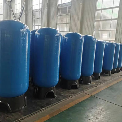 Industrial Water Treatment FRP Pressure Vessel Filter For Water Softener