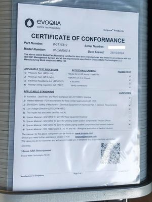 Ionpure CEDI IP-LXM30Z-5 EDI Module For Semiconductor Electronics