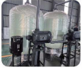 FRP Storage Tank 1054 φ250×1400mm 2.5” Thread 0.5-1.5 T/H for Industrial Use