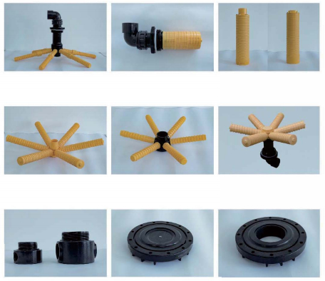 Composite Material Filter Tank 1265 φ300×1650mm 2.5” Thread 2.0-2.5 T/H for Industrial Filtration