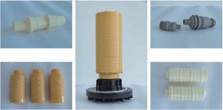 Composite Material Filter Tank 1265 φ300×1650mm 2.5” Thread 2.0-2.5 T/H for Industrial Filtration