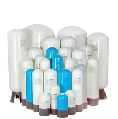 UV-Resistant FRP Tanks Industrial Filtration 4.5-6.0T/H φ500×1750mm 4" Thread