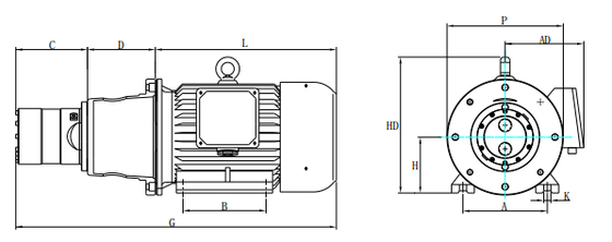 DHP 0.6 Axial Piston Pump (0.6m³/h, 80Bar) – High-Pressure Water Treatment Consumables for Small/Medium Desalination