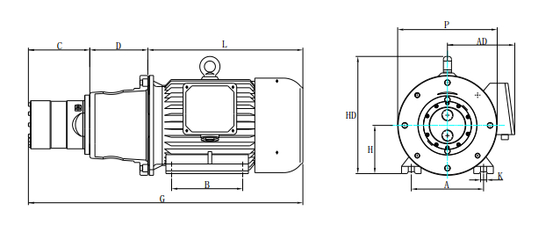 DHP 2.7 Axial Piston Pump (2.7m³/h, 80Bar) – High-Pressure Water Treatment Consumables for Desalination