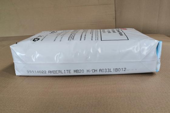 DuPont AmberLite MB20 H/OH Ion Exchange Resin 5-60°C Industrial Demineralization