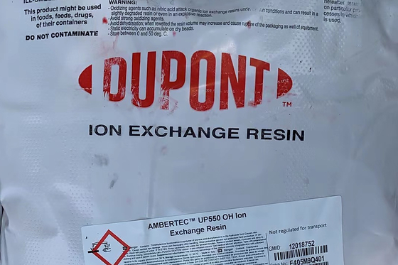 AmberTec UP550 OH Ion Exchange Resin 590μm for Water Treatment