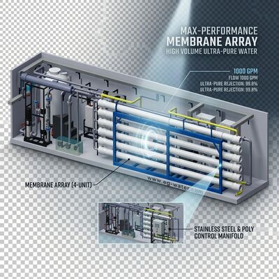 100 TPD Solar Hybrid Containerized RO Pure Water Equipment in 40ft Unit for Seawater Desalination