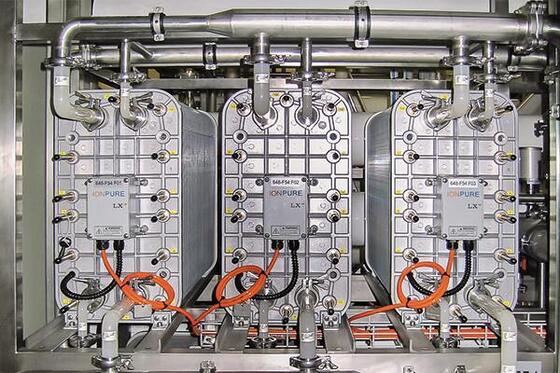Ionpure LX-M45Z-5 CEDI Module with 22.5-33.8 GPM Flow Range and >15 MΩ·cm Resistivity for No Chemical Regeneration