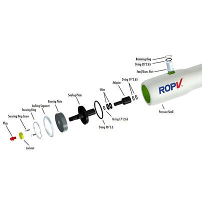 High Strength Corrosion Resistant Durable RO Membrane Locking Kit Segment Assembly for Reverse Osmosis Systems