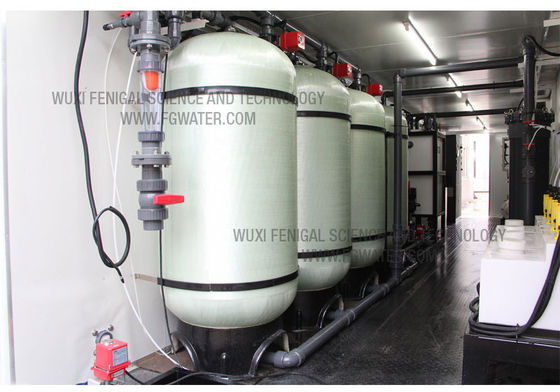 50TPD Containerized Water Treatment Plant , Containerized Wastewater Treatment System