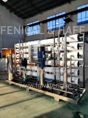 Skid Mount Desalination 1000TPD Brackish Water RO Plant