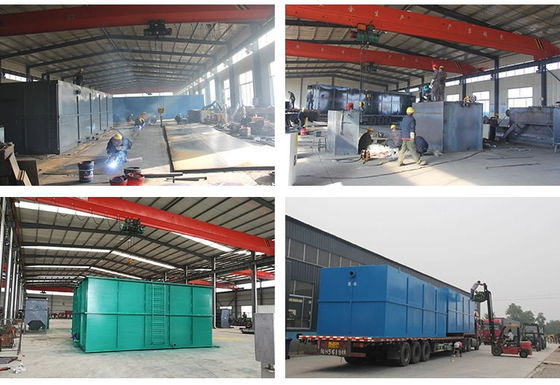 Carbon Steel 30TPD Packaged Type Sewage Treatment Plant