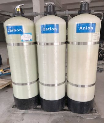 Separate Bed Ion Exchange Water Demineralizer 140000 Grain