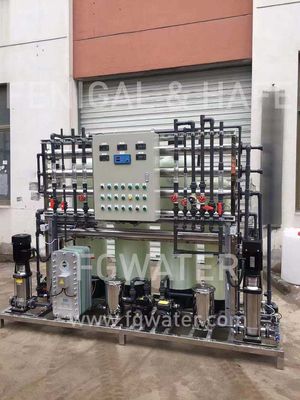 200GPM Ion Exchange Water Purification System , EDI Plant Water Treatment