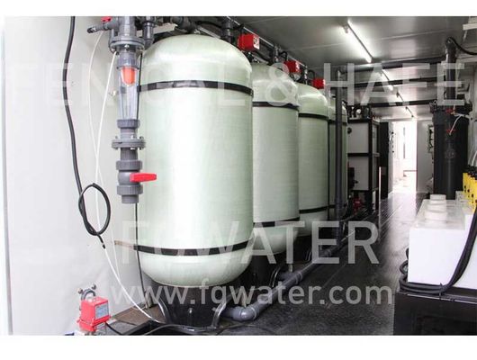 10FT 40m3/H Containerized Wastewater Treatment Plant