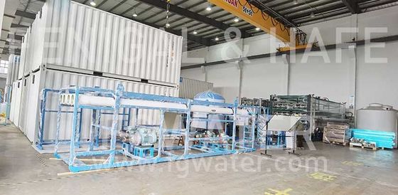 Mobile 750m3/H Containerized Water Treatment Plant