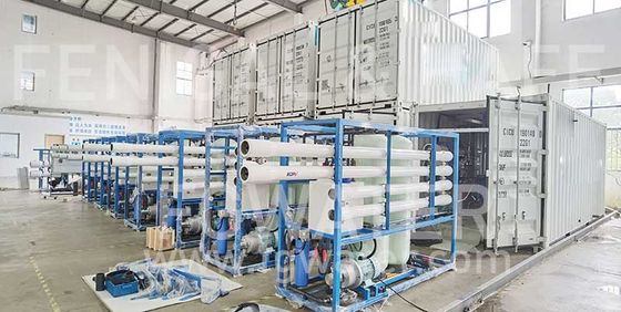 Reverse Osmosis 100m3/H Mobile Water Treatment Plant