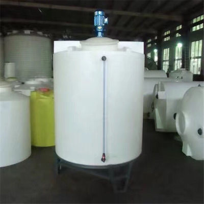 Cone Shaped Water Treatment Spare Parts , Chemical Dosing Tank With Conical Bottom