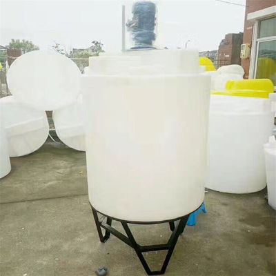 Cone Shaped Water Treatment Spare Parts , Chemical Dosing Tank With Conical Bottom