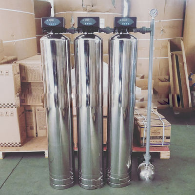 3 Stage 300m3/H Multimedia Filter Water Treatment