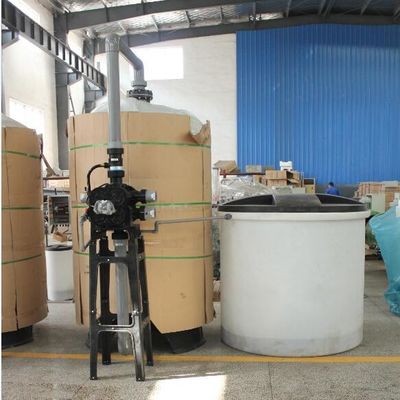 30TPH Industrial Water Treatment Softener With Salt Tank