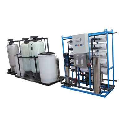 4000LPH Reverse Osmosis Water Treatment System , Reverse Osmosis Water Purification Machine