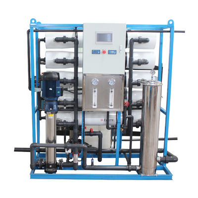 4000LPH Reverse Osmosis Water Treatment System , Reverse Osmosis Water Purification Machine