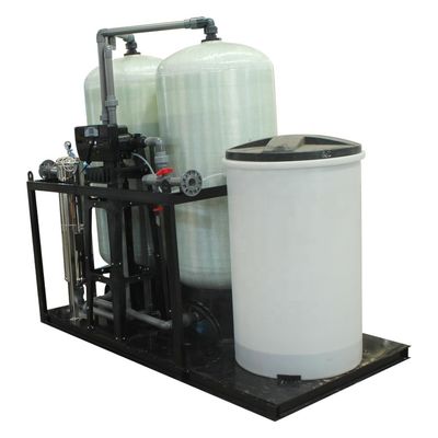 Boiler Feed 10m3/H Ion Exchange Water Treatment System