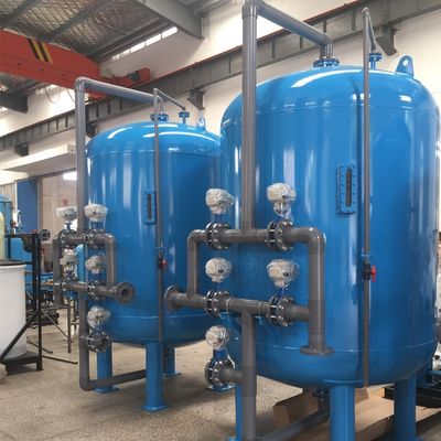 20TPH Quartz Sand Filter For Water Treatment Plant