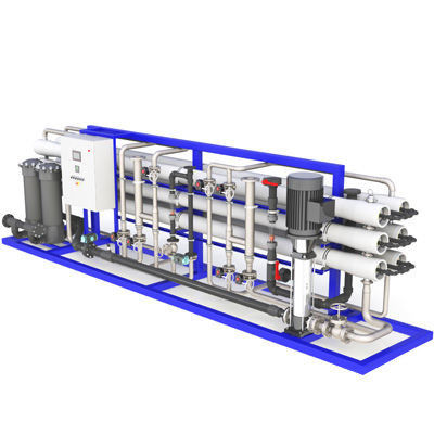 BWRO-L Skid Mount 96.8TPH Brackish Water RO System