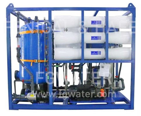 3000GPD Seawater Reverse Osmosis Desalination Plant