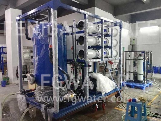 3000GPD Seawater Reverse Osmosis Desalination Plant
